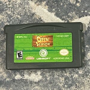 5 for $60 open season Gameboy advance GBA loose cartridge